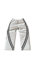 Grey "PURPOSE" Waffle Knit Pants